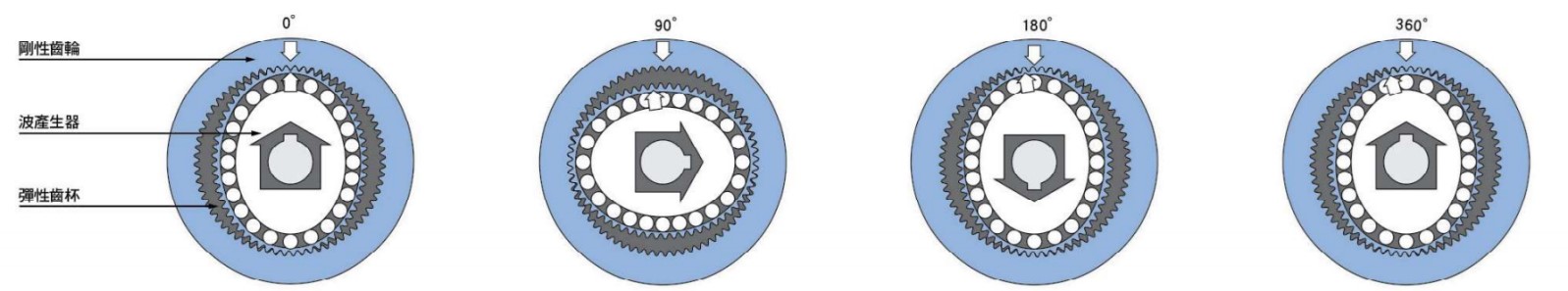 諧波減速機齒輪圖